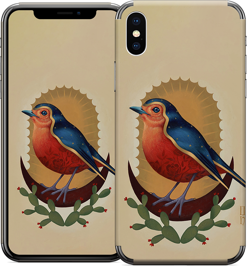 Pajaro de Guadalupe iPhone Skin