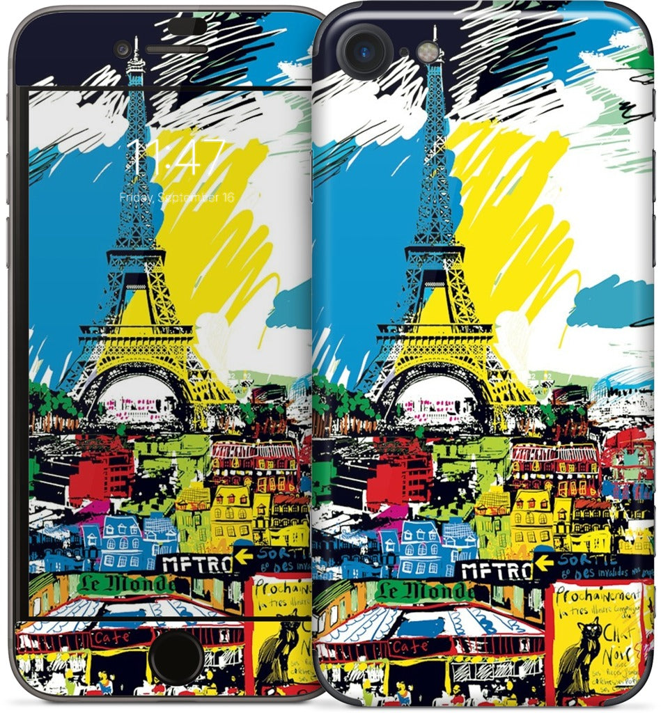 Paris Skyline iPhone Skin