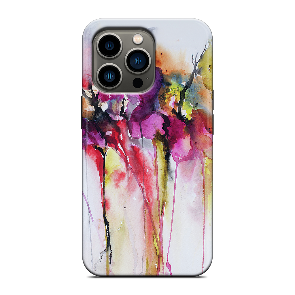 Fallen Flowers iPhone Case