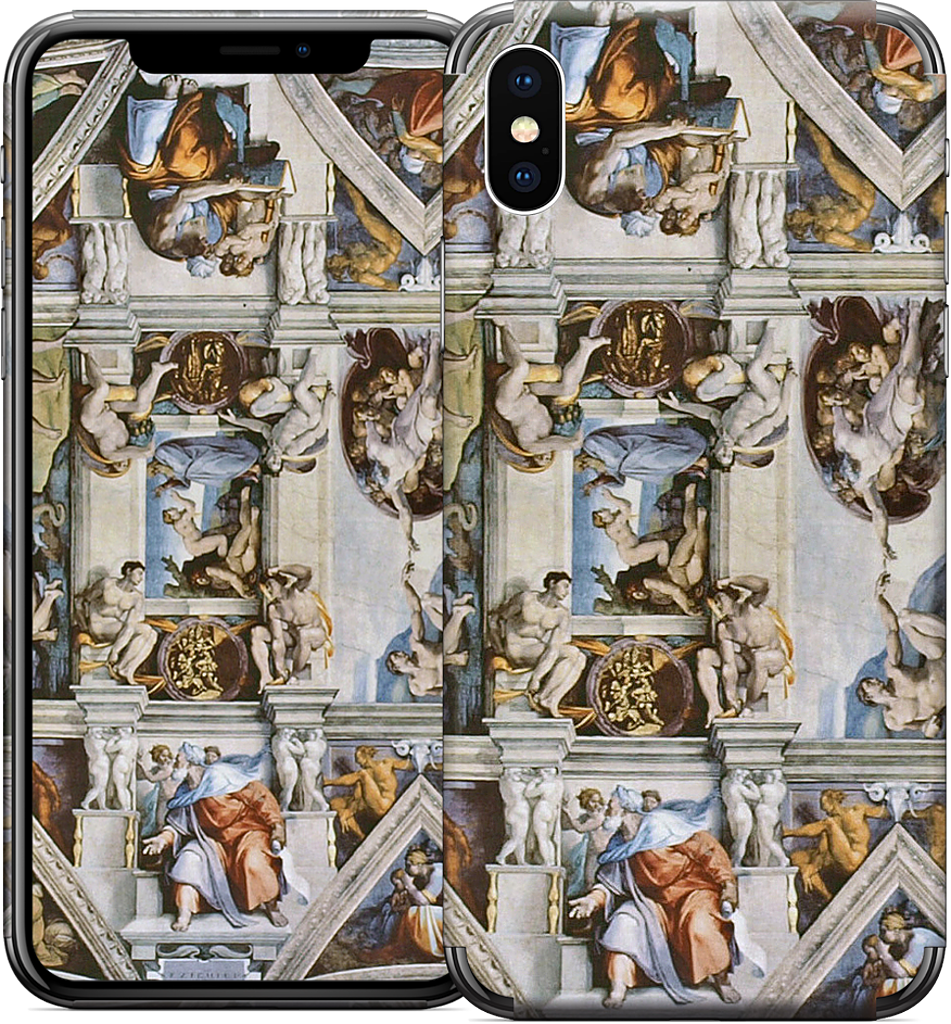 Cappella Sistina Ceiling iPhone Skin