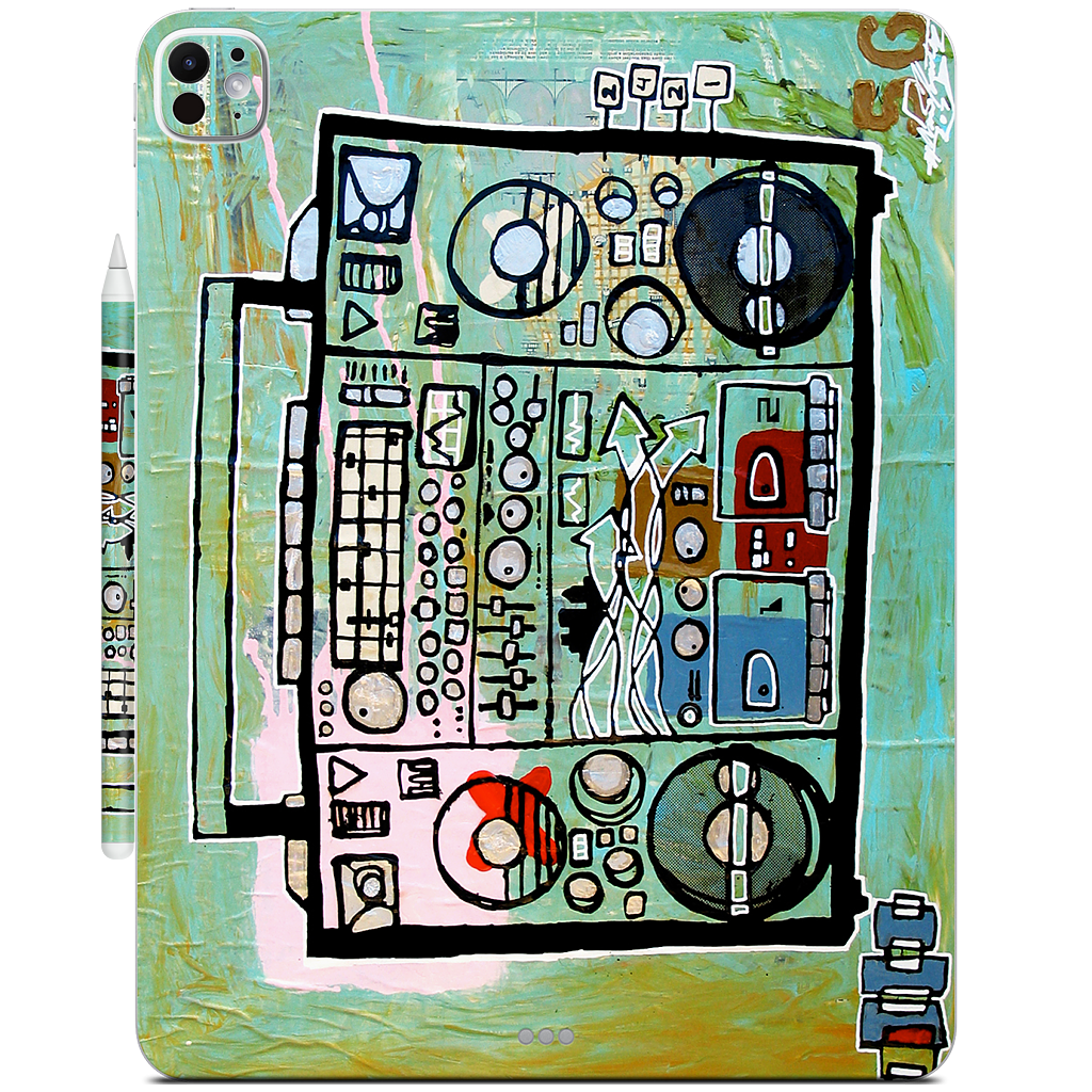 Ghetto Blaster iPad Skin