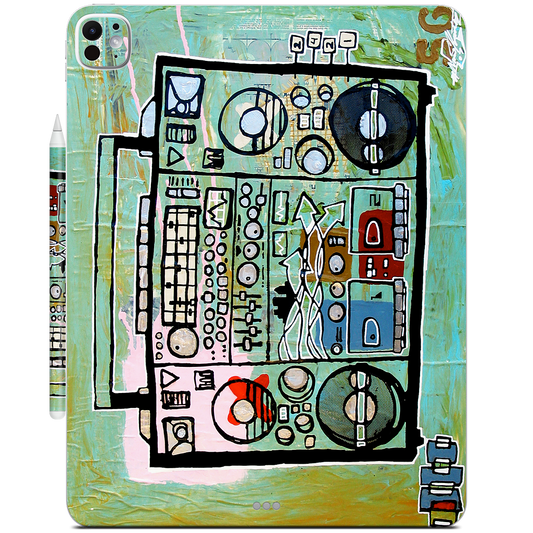 Ghetto Blaster iPad Skin