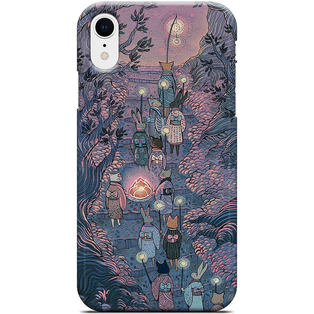 Woodland Procession iPhone Case