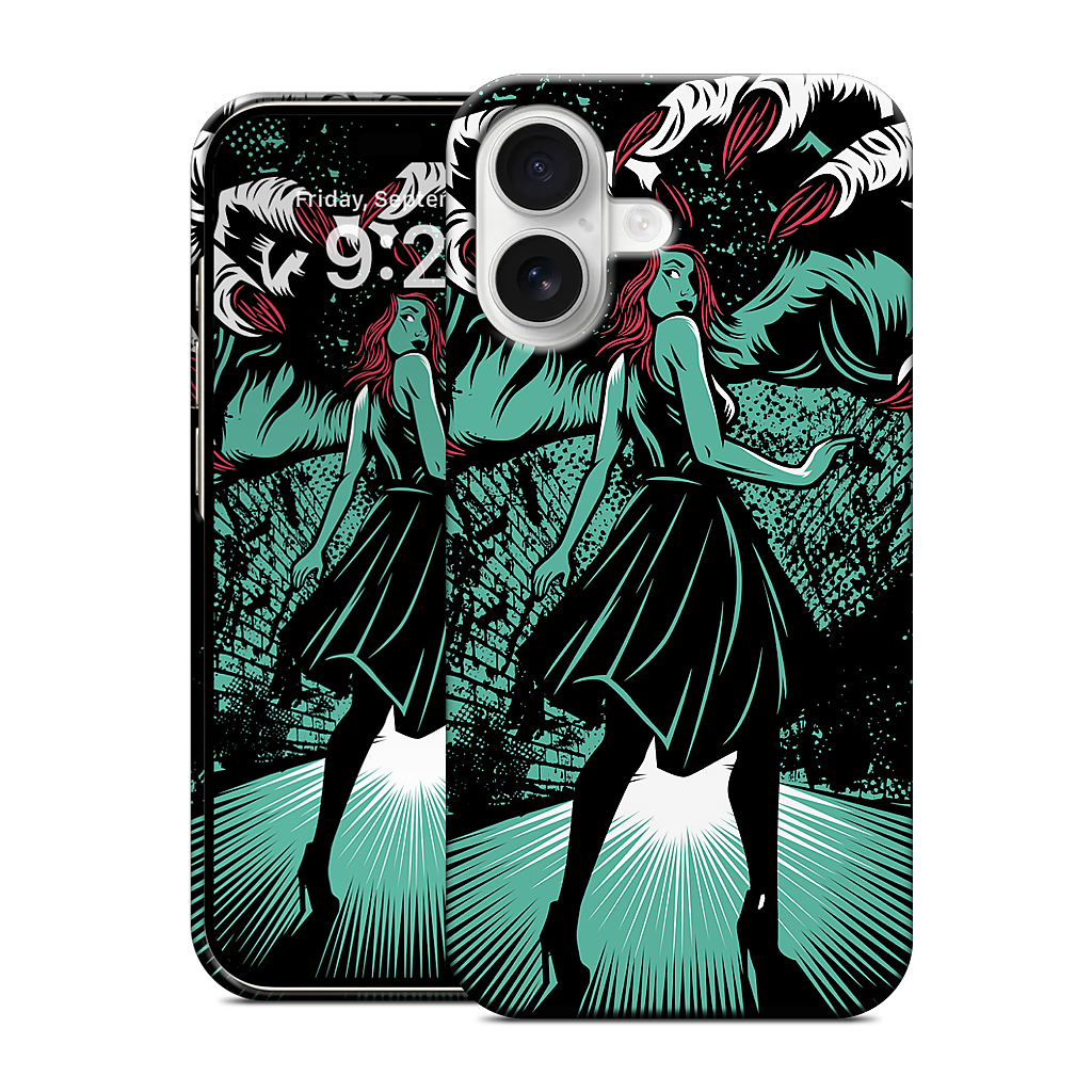 Molly vs The Zombie iPhone Case