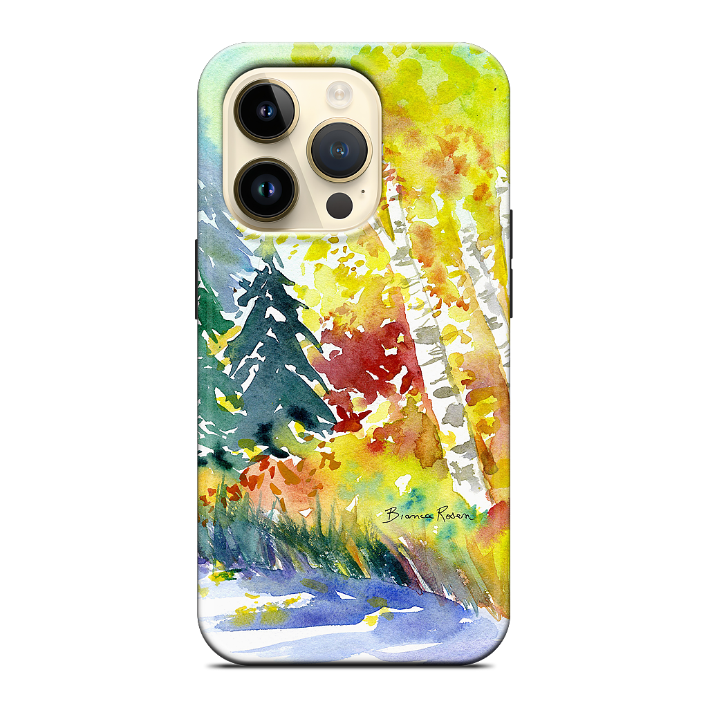 Fall Trees iPhone Case