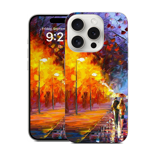 ALLEY BY THE LAKE by Leonid Afremov iPhone Skin