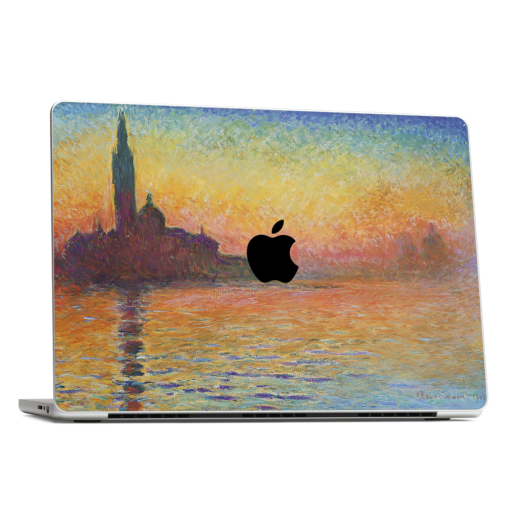 Sunset in Venice MacBook Skin