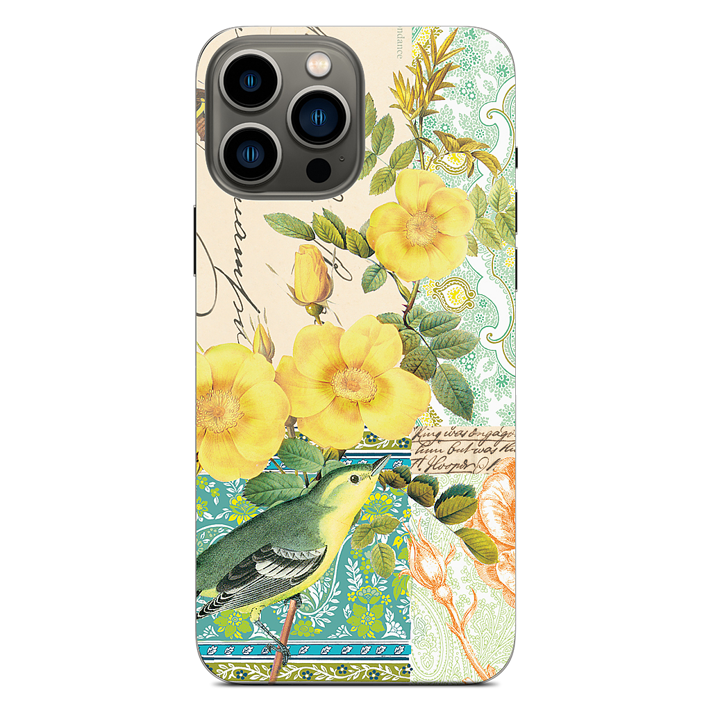 Yellow Bird iPhone Skin