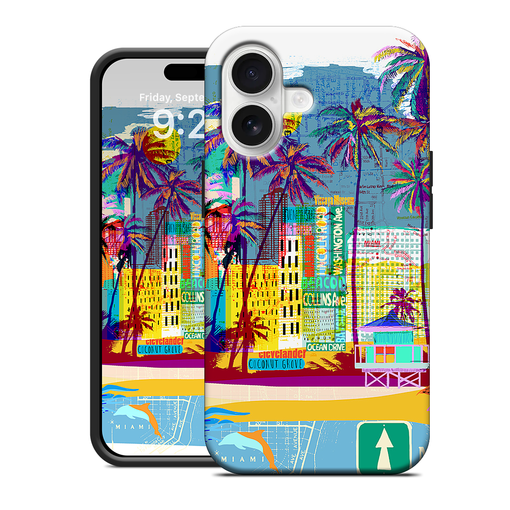 Miami iPhone Case