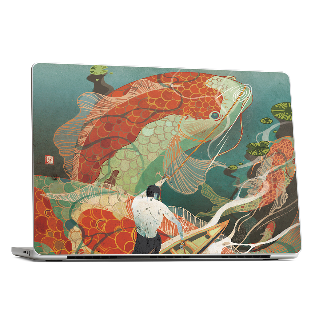 Koi Dance MacBook Skin