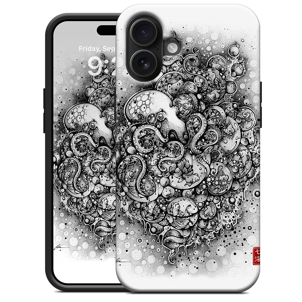 A Curious Embrace iPhone Case