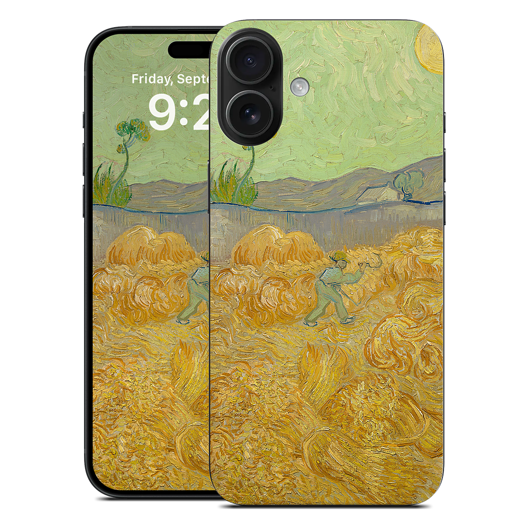 Wheatfield with a Reaper iPhone Skin