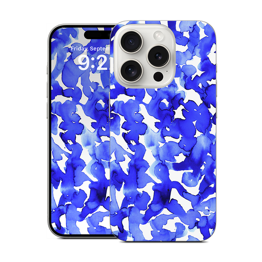 Energy Blue iPhone Skin