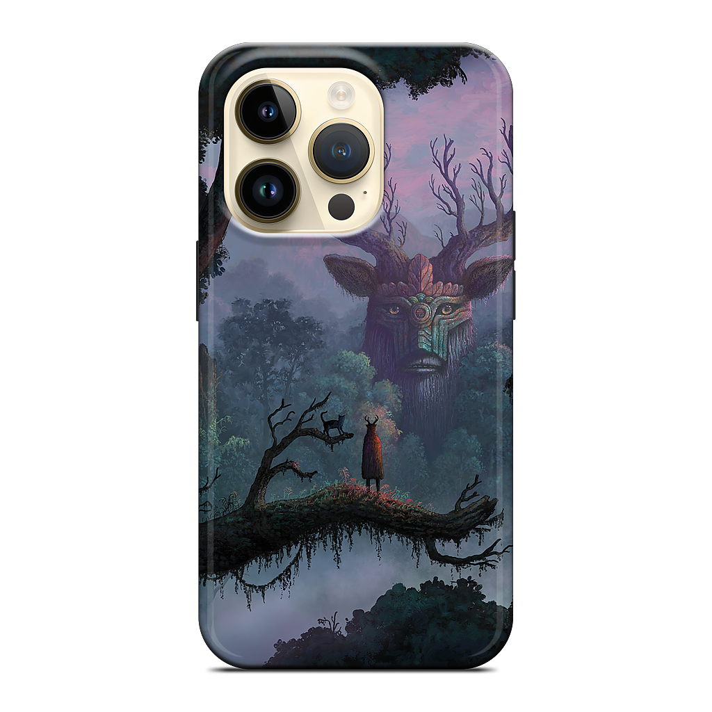 Face of the Ancient iPhone Case