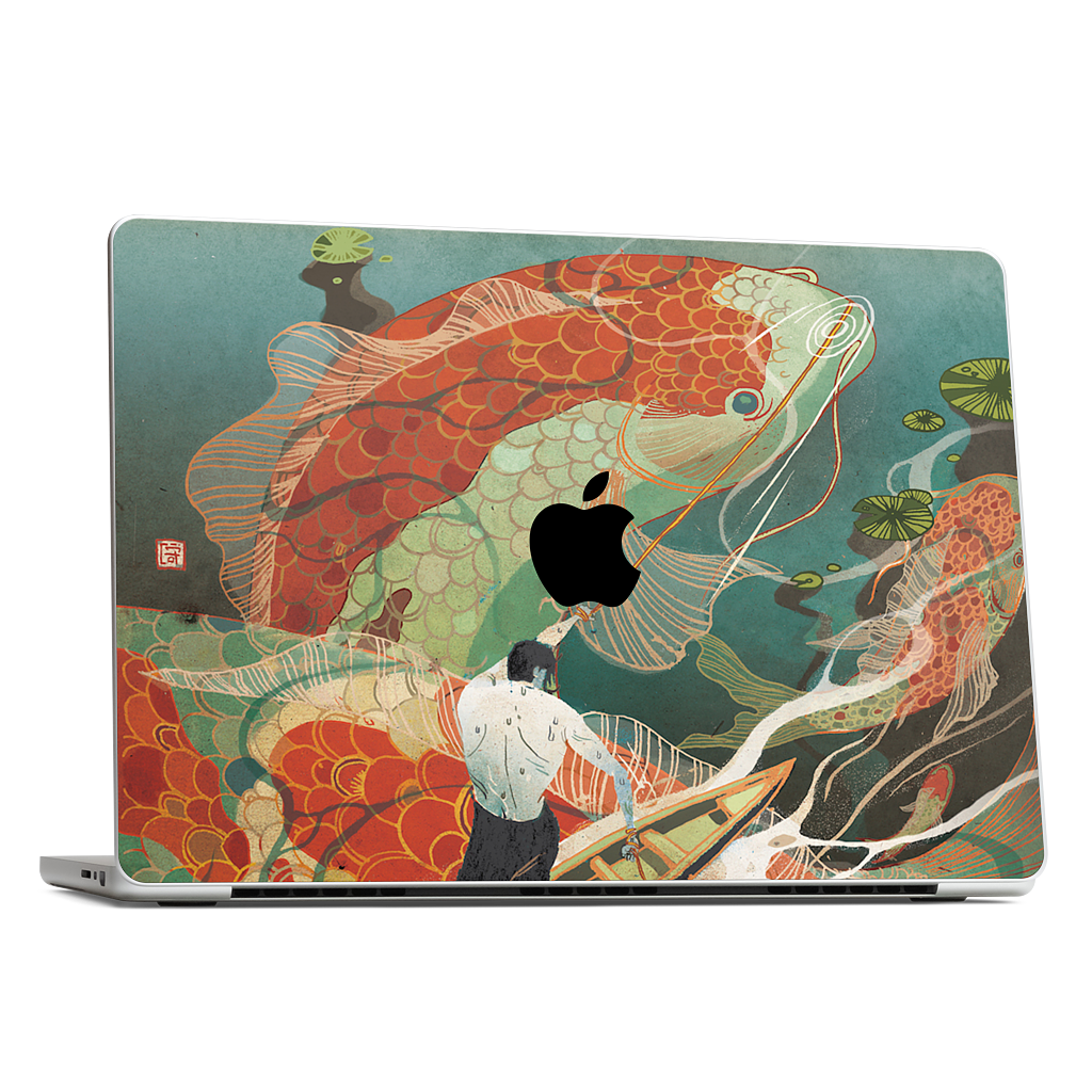 Koi Dance MacBook Skin