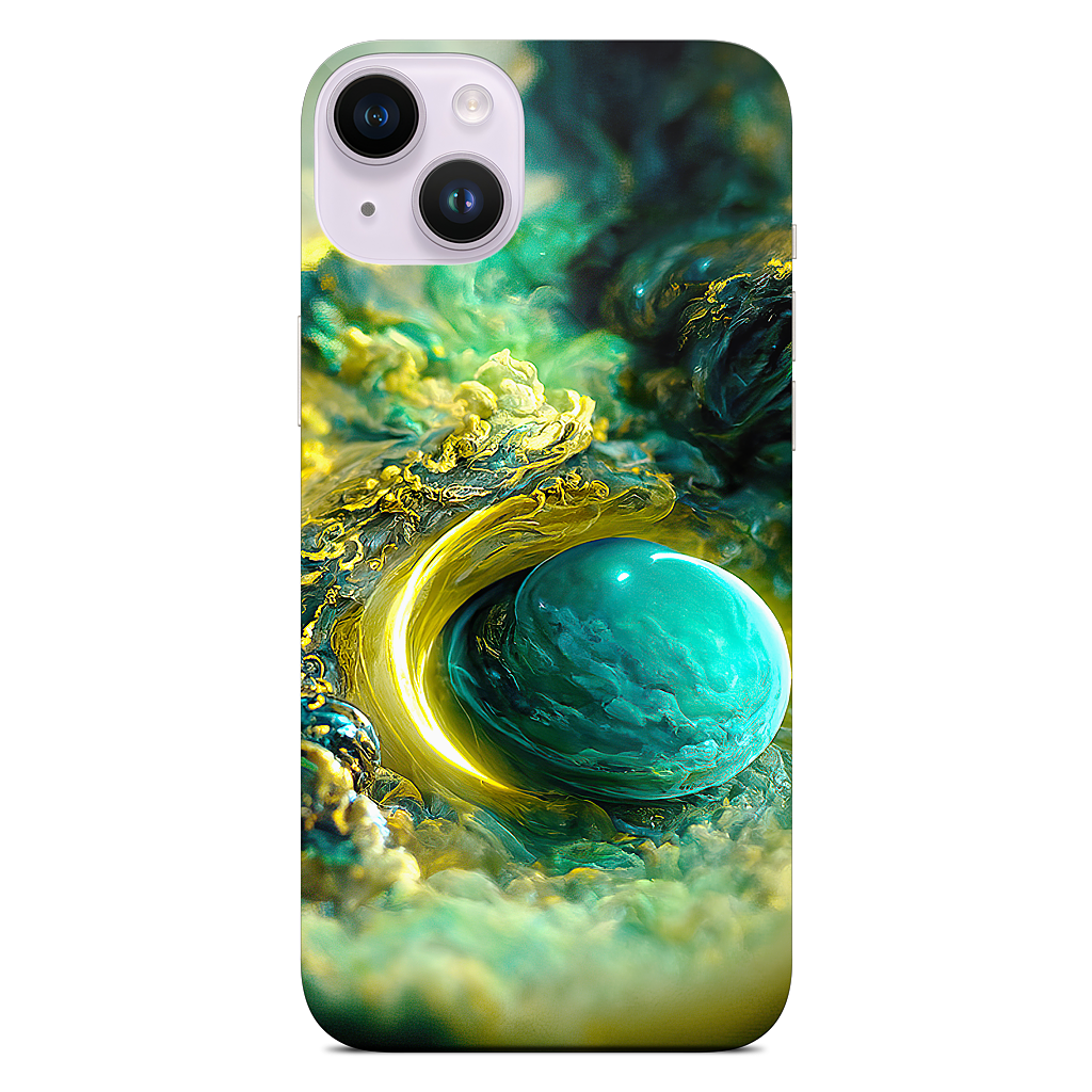 Planetary Accretion iPhone Skin