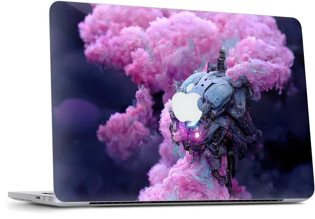 Cotton Candy Mechs MacBook Skin