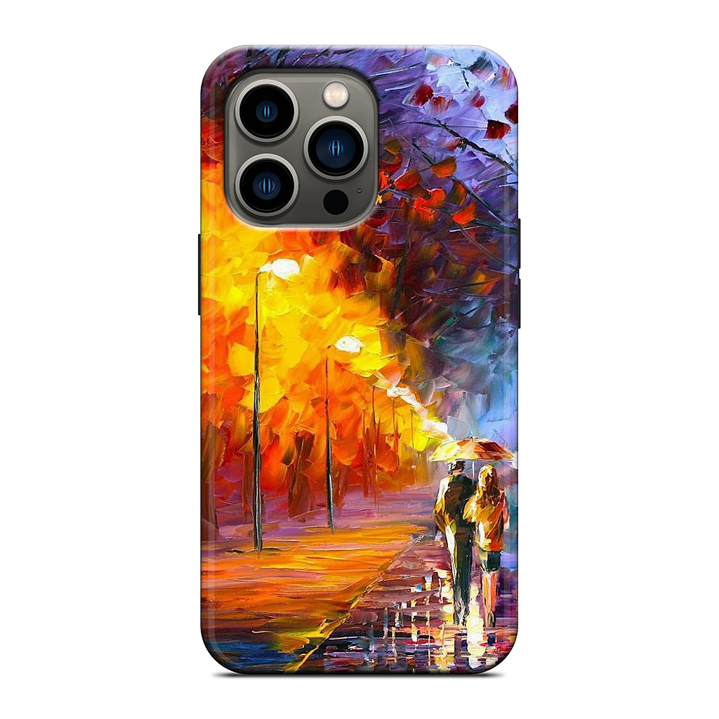 ALLEY BY THE LAKE by Leonid Afremov iPhone Case