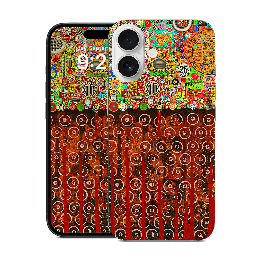 Percolations iPhone Skin