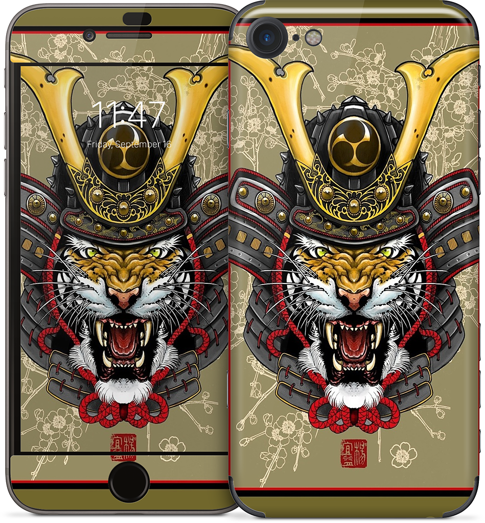 Kabuto Tiger iPhone Skin