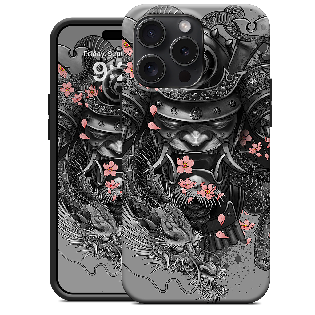 Samurai Dragon iPhone Case