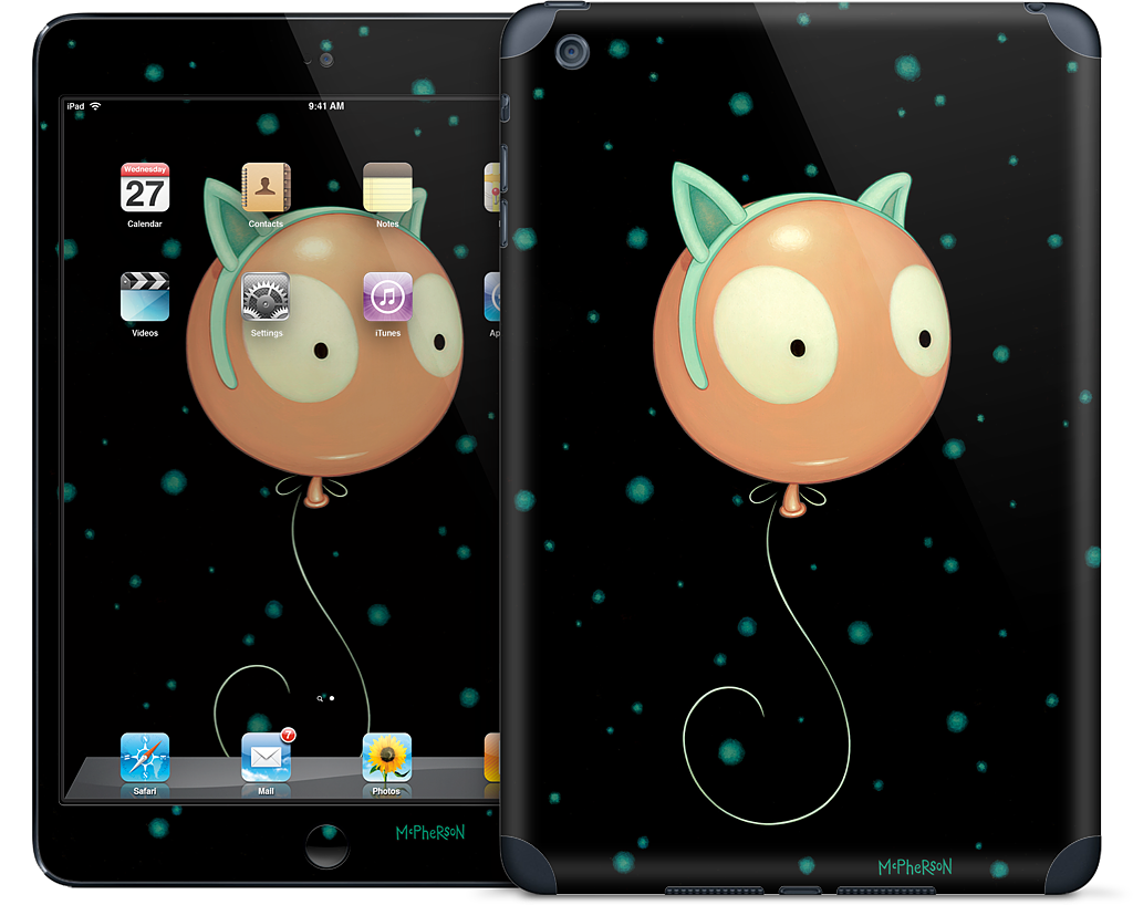 Wiggle Kitty iPad Skin