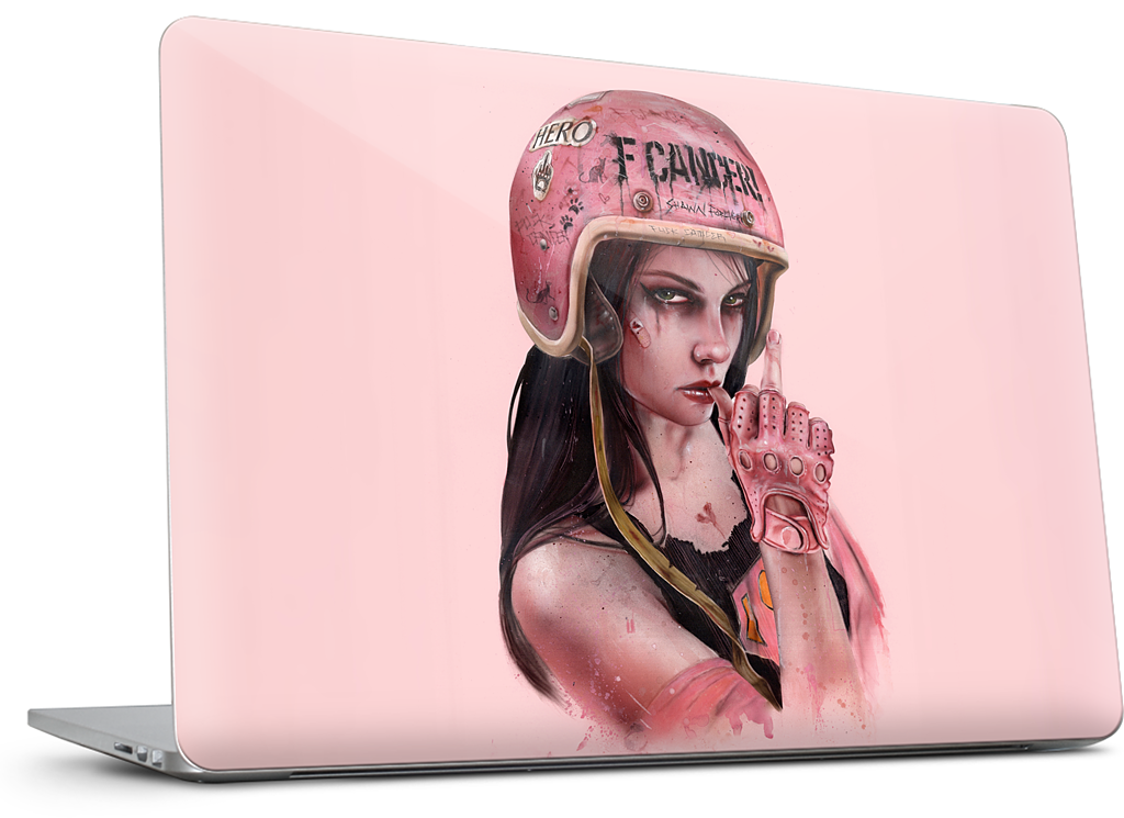 F Cancer MacBook Skin