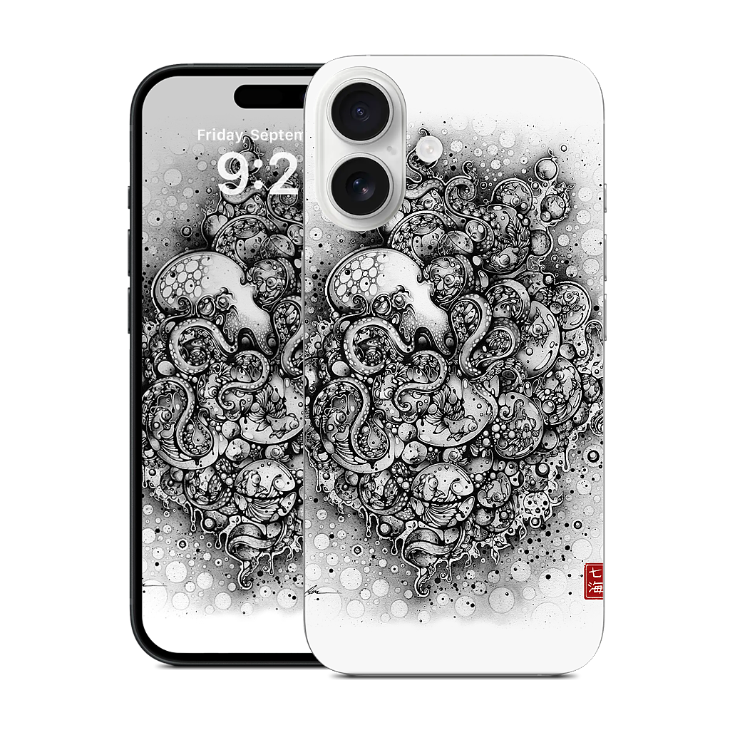 A Curious Embrace iPhone Skin