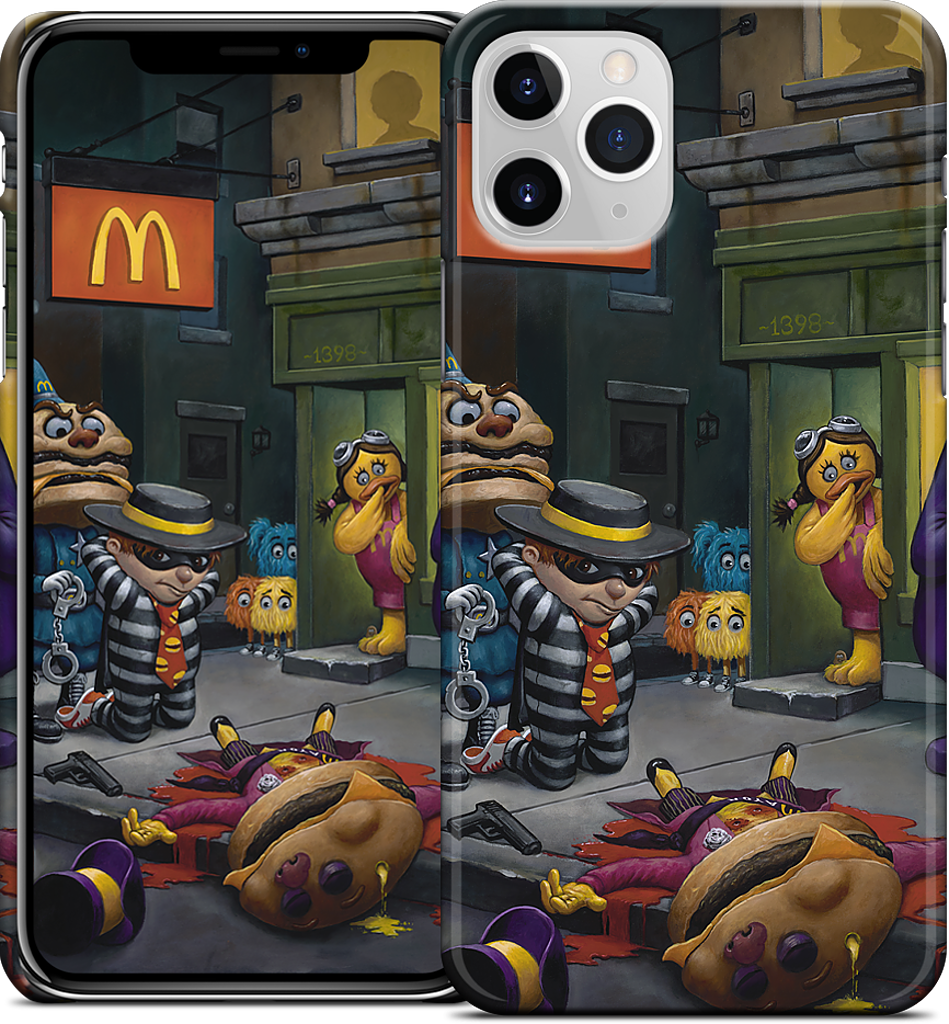 McCheese Gets Greased iPhone Case