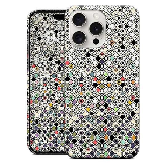 cellular ombre iPhone Case