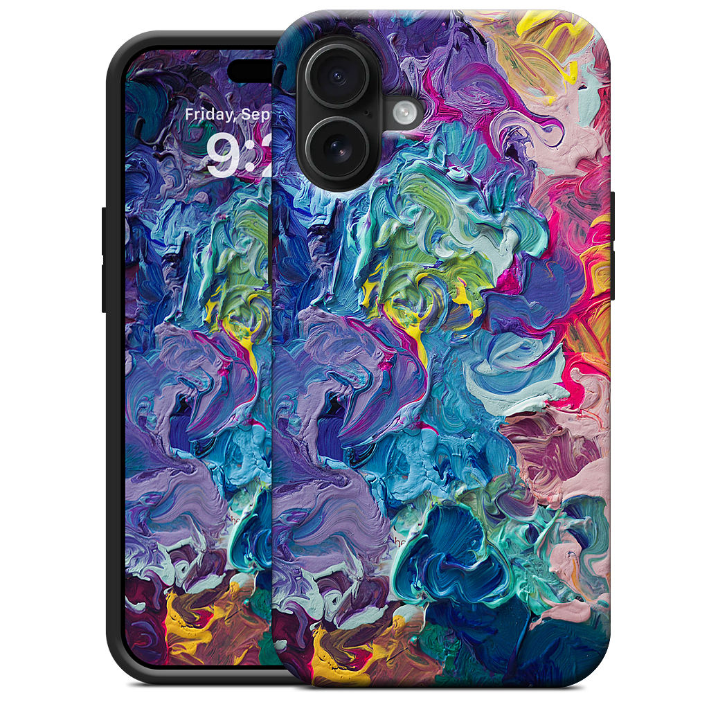 Rainbow Flow Abstract iPhone Case