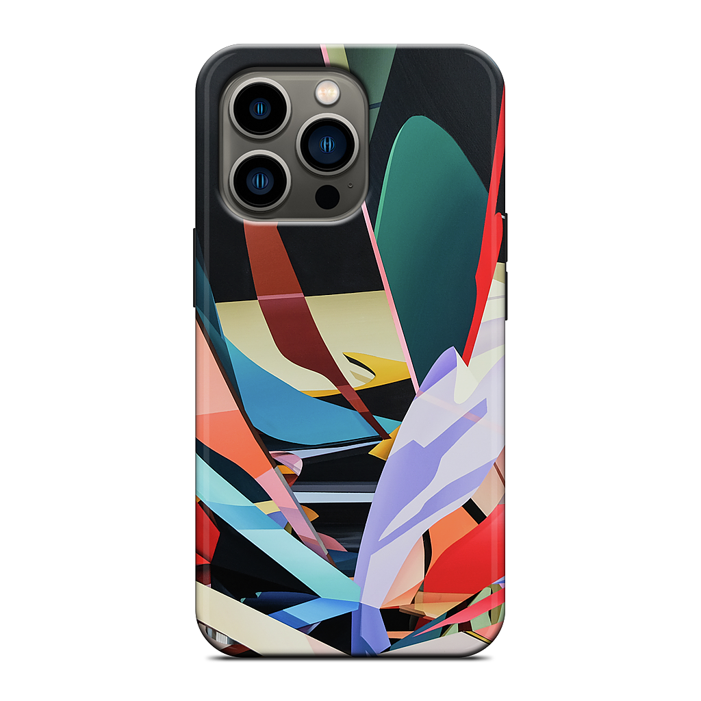 Pellucid Pathways IV iPhone Case