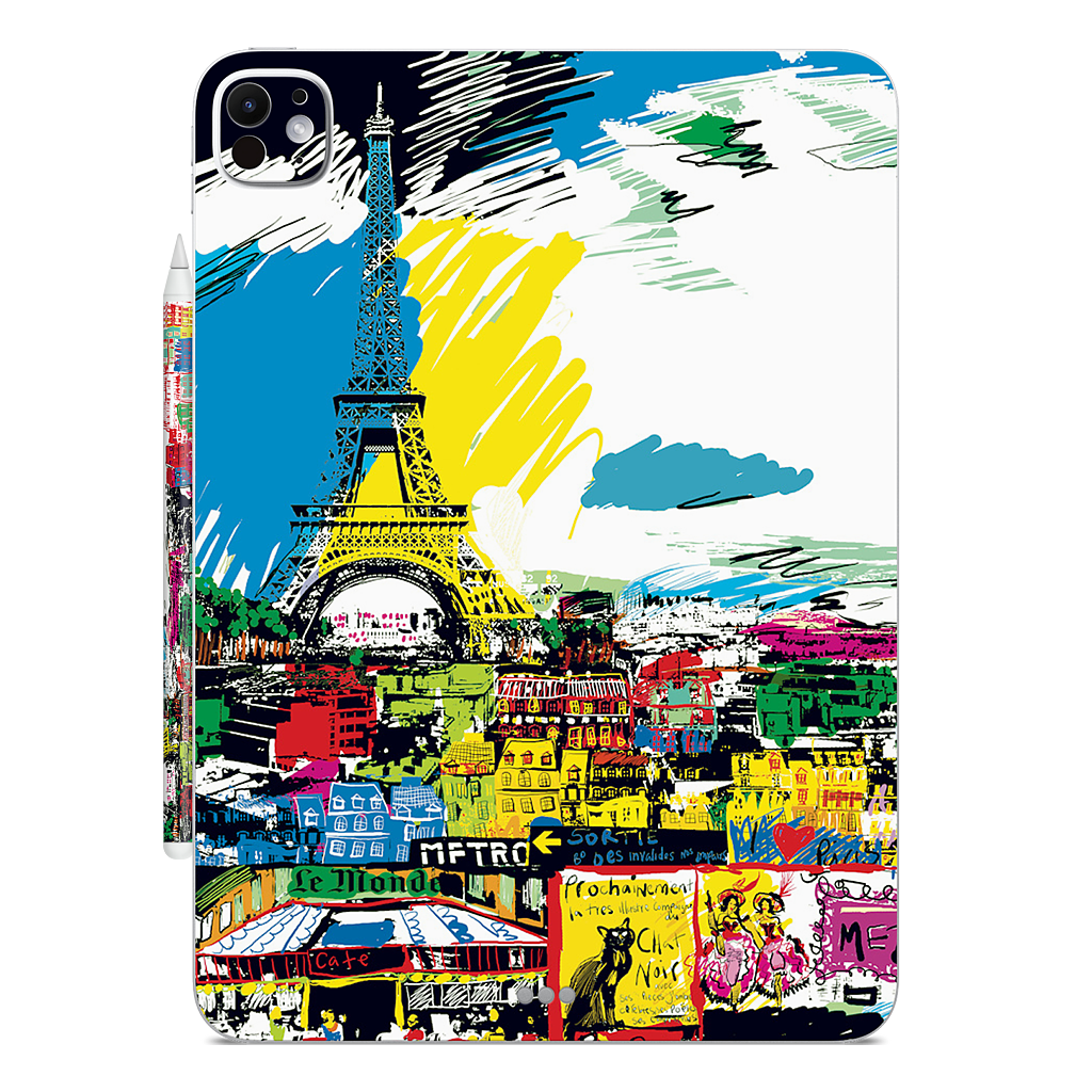 Paris Skyline iPad Skin