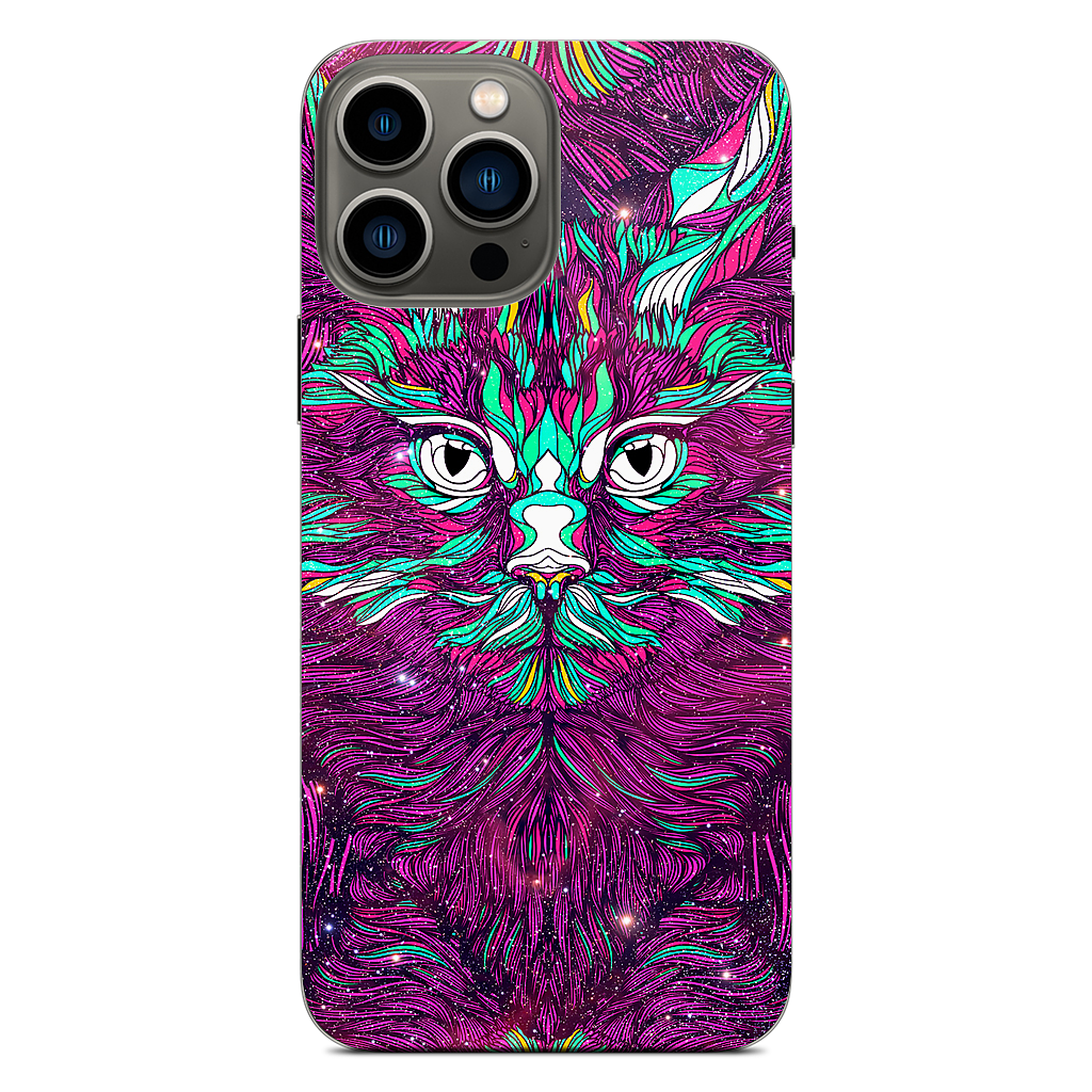 Space Cat iPhone Skin