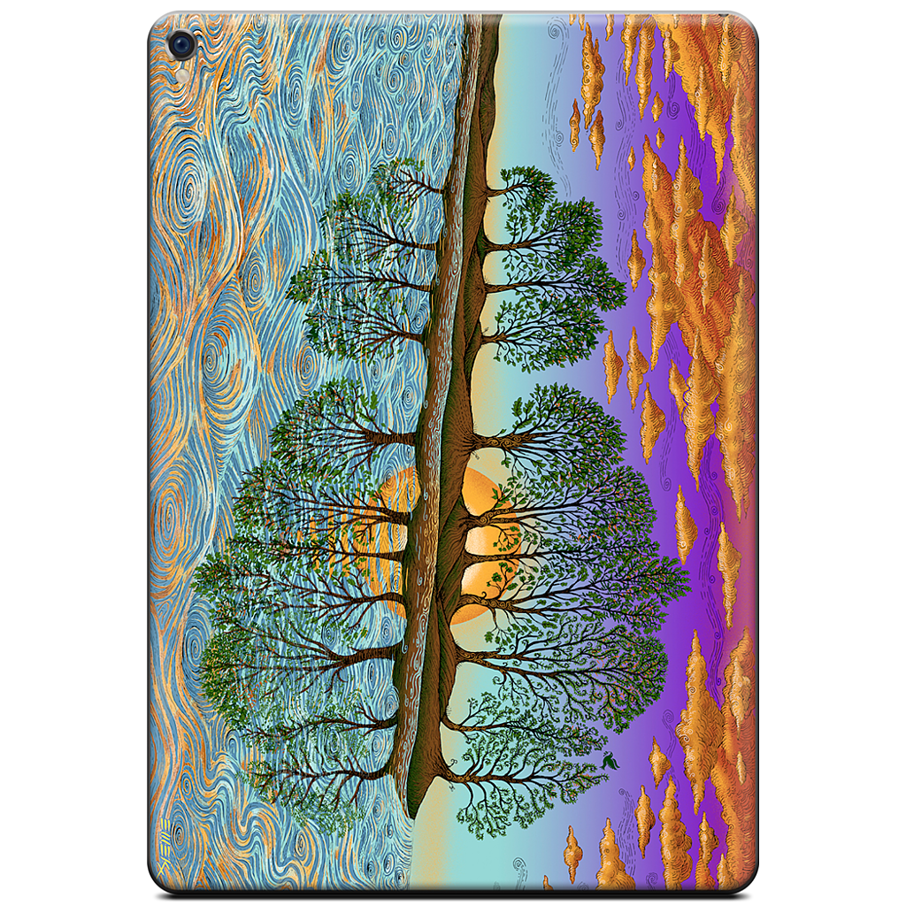 Guitar In Sea Major iPad Skin