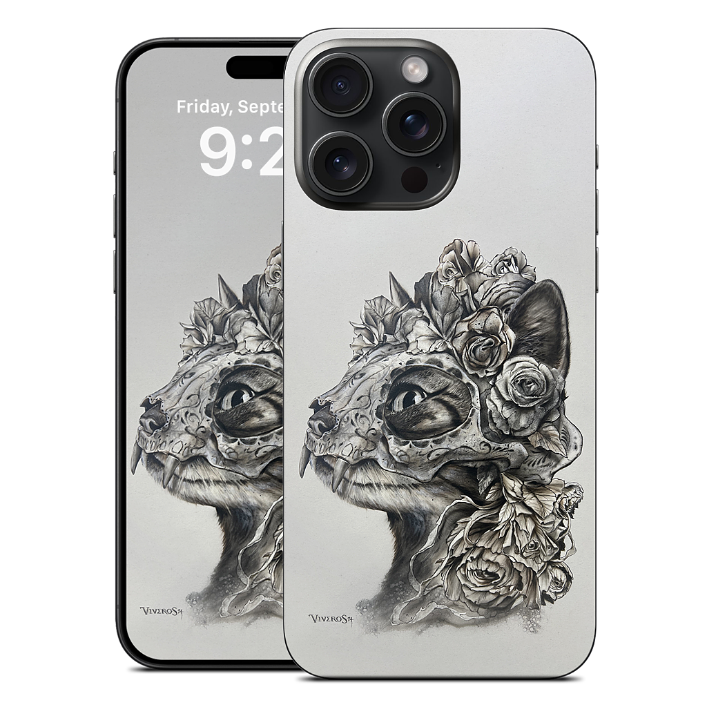 Muerte Cat iPhone Skin