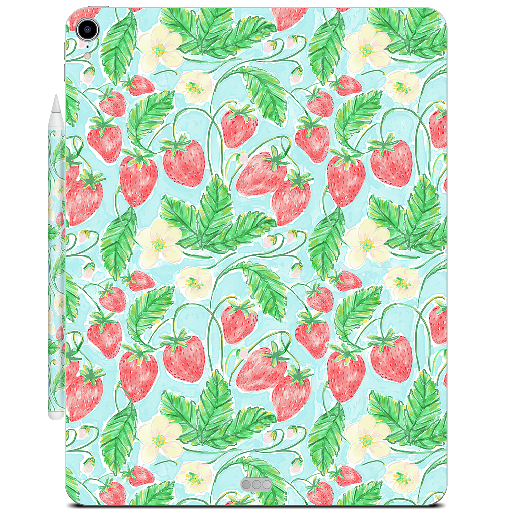 Wild Strawberries iPad Skin