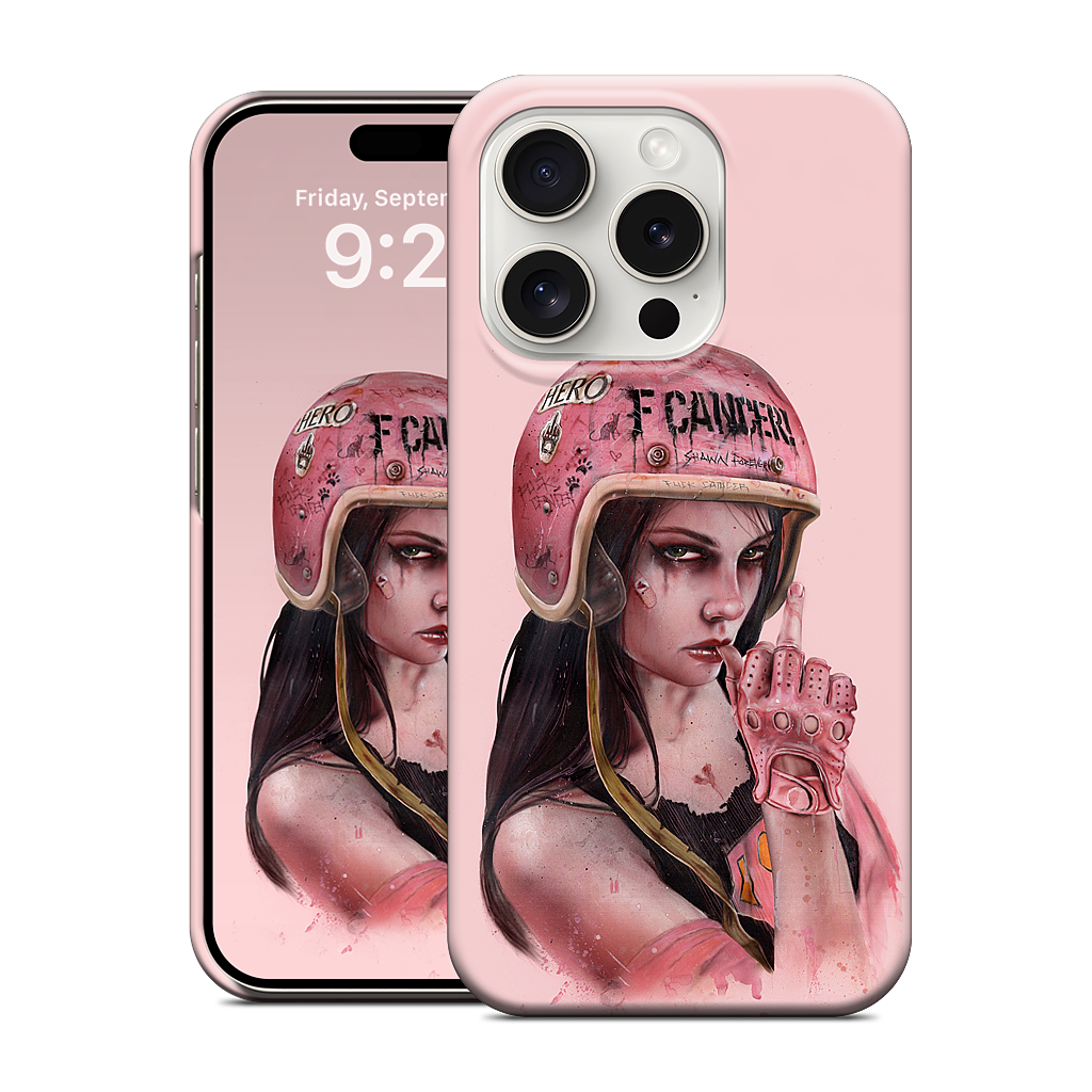 F Cancer iPhone Case