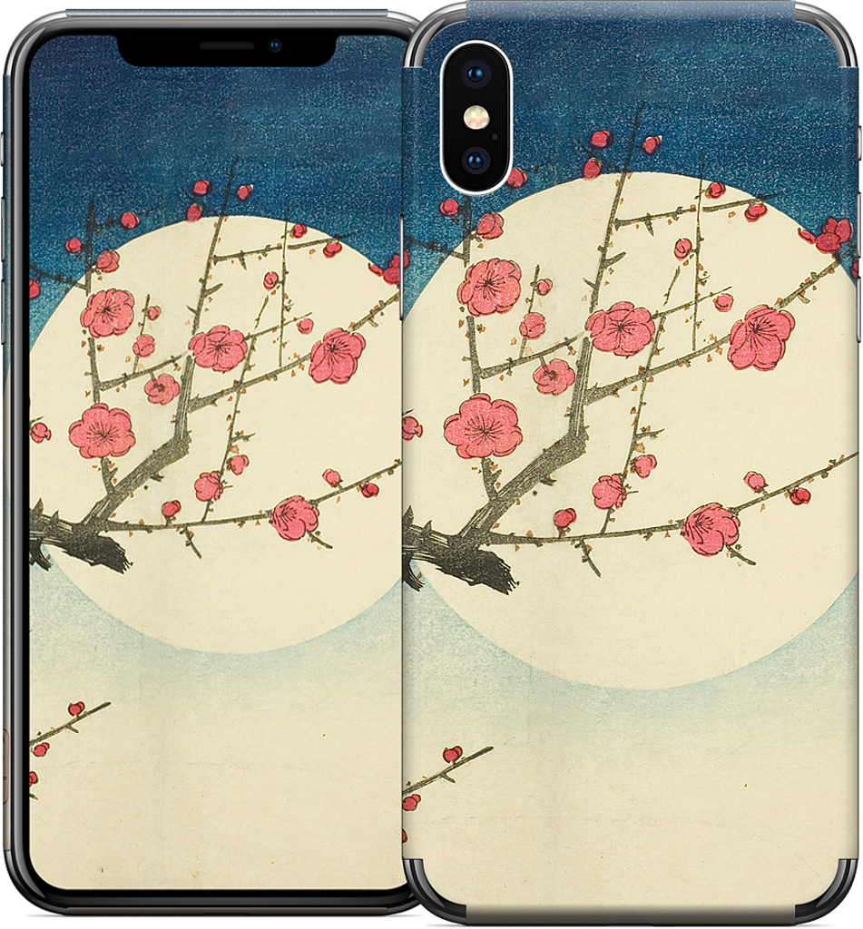 Red Plum Branch iPhone Skin