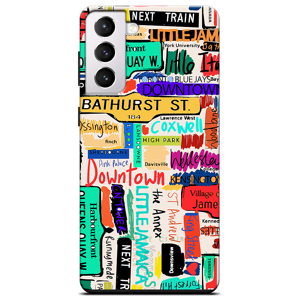 Toronto words Samsung Case