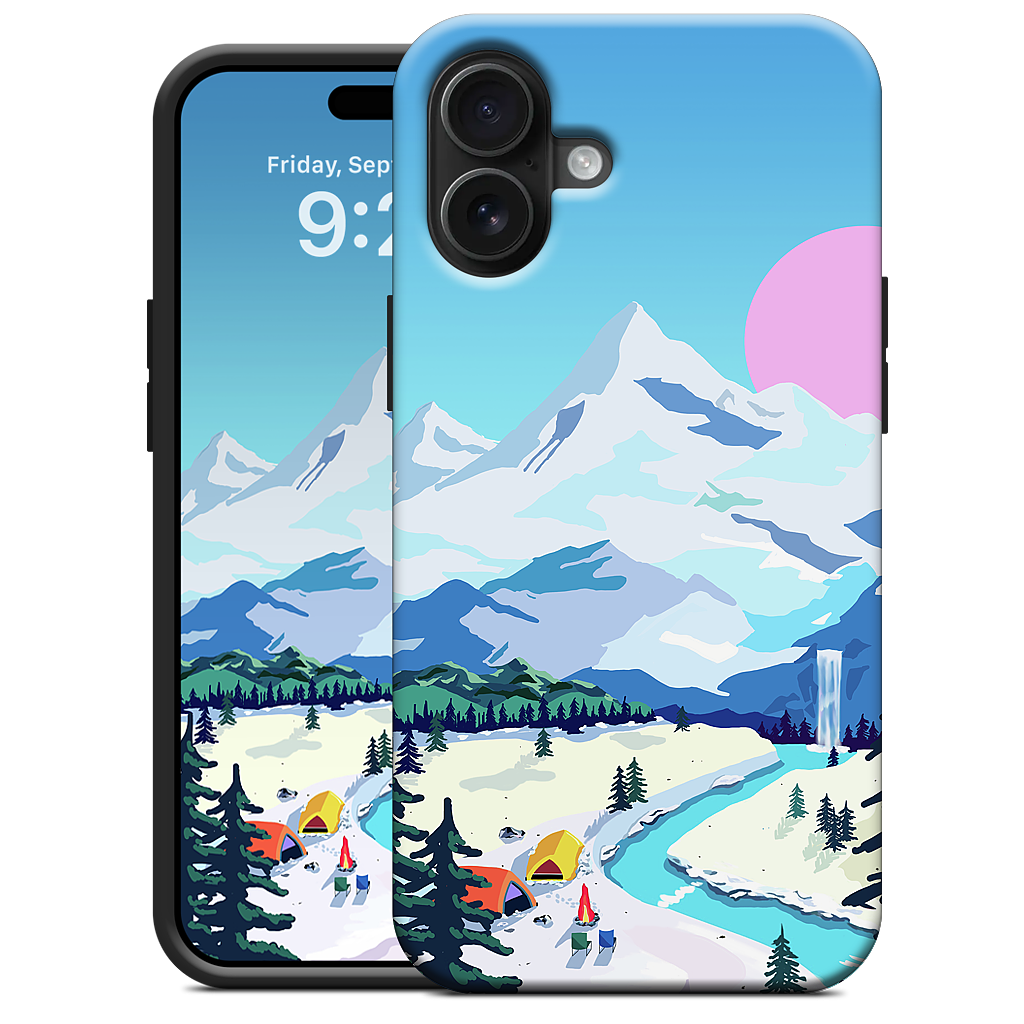 Mountains iPhone Case