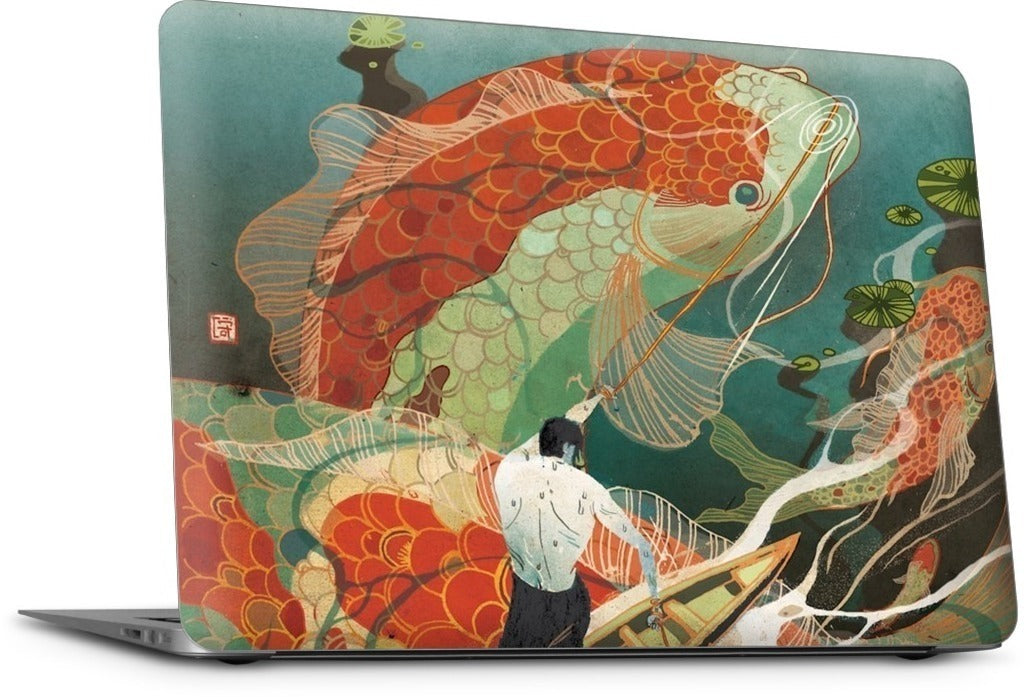 Koi Dance MacBook Skin