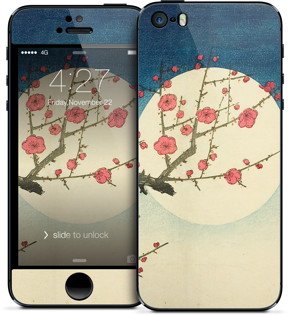 Red Plum Branch iPhone Skin