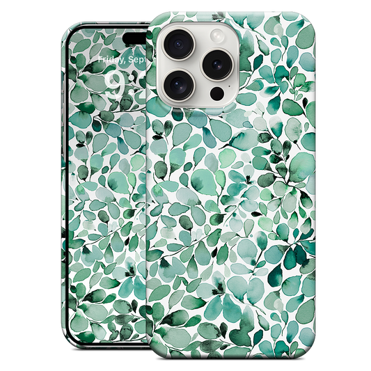 Eucalyptus Leafy Green iPhone Case