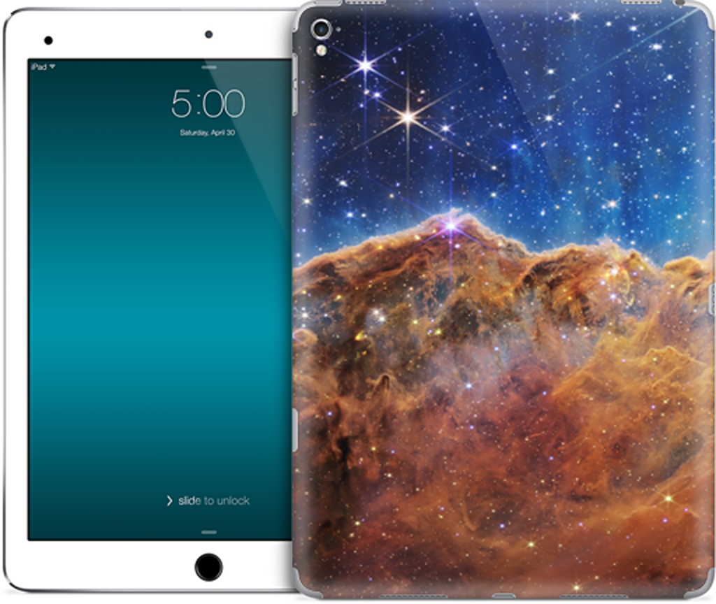 Cosmic Cliffs of Carina iPad Skin