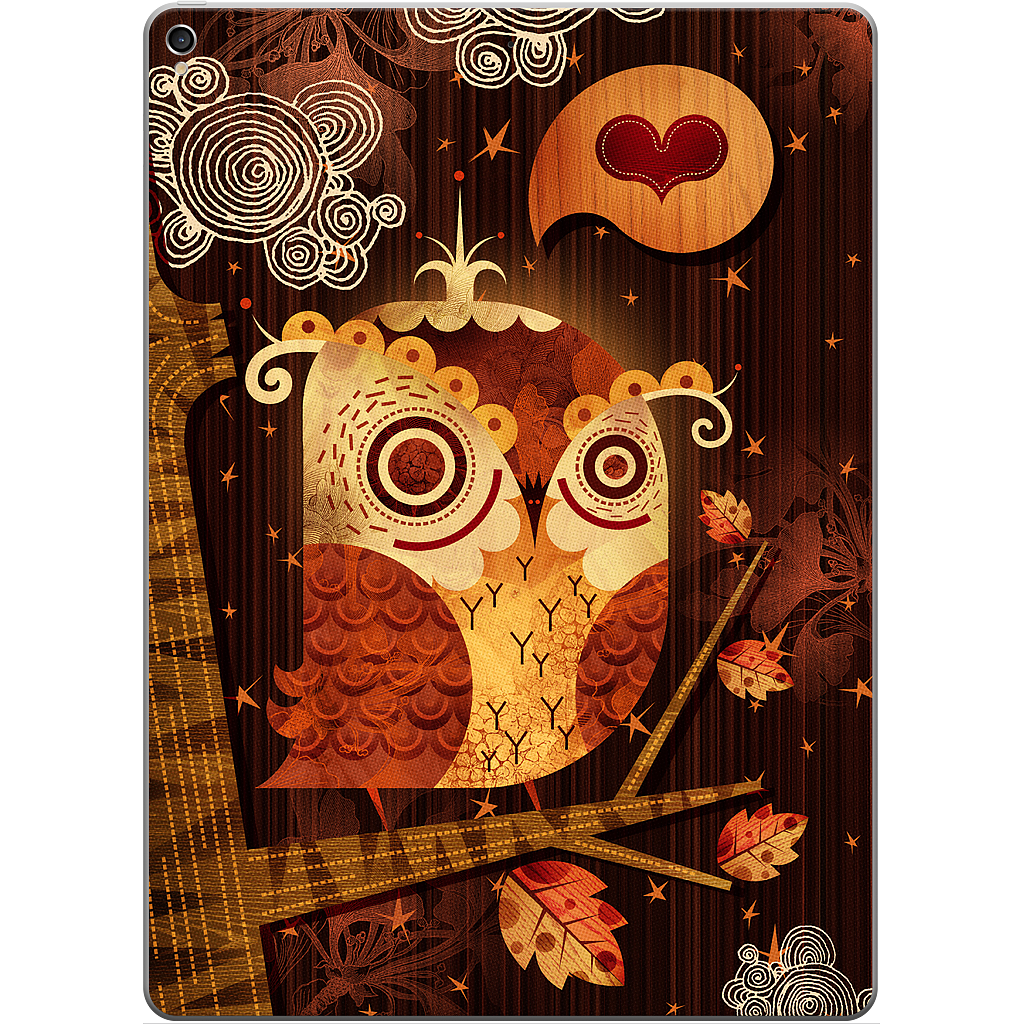 The Enamored Owl iPad Skin