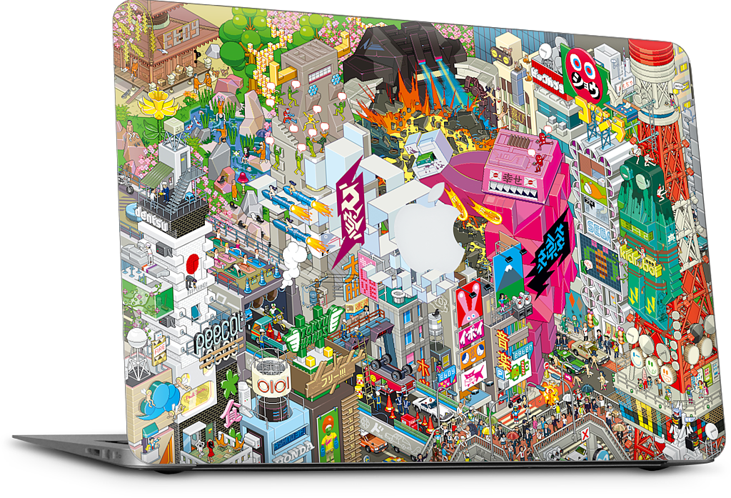 Tokyo MacBook Skin