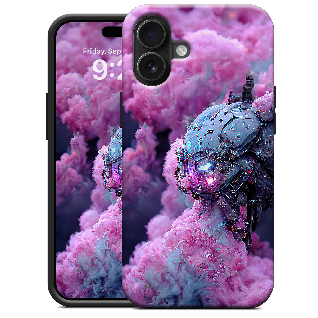 Cotton Candy Mechs iPhone Case