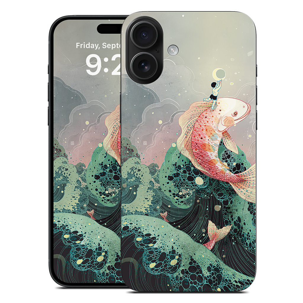 Mooncatcher iPhone Skin