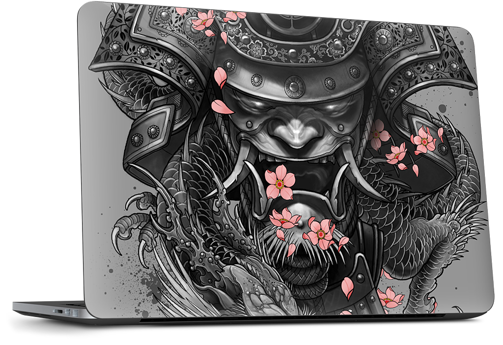 Samurai Dragon Dell Laptop Skin